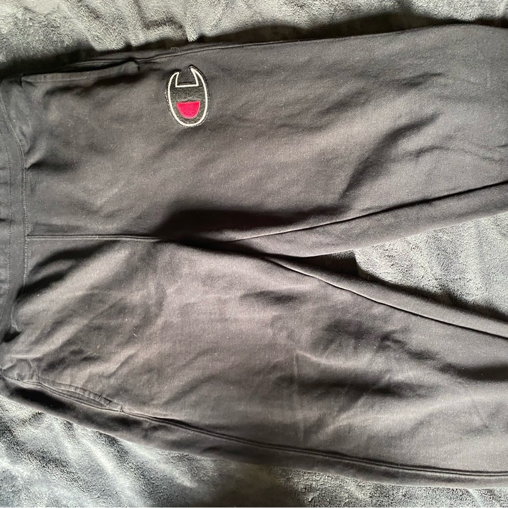 Black Joggers with Logo
